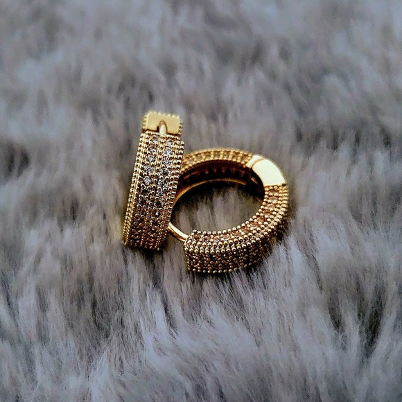 Gold Plated Hoop - Picture 8 of 10